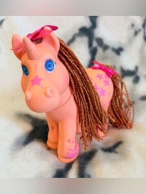 CPK Magic Meadows Pony (1992) Crimp “N”Curl Sundance Unicorn (Series 2)by Hasbro